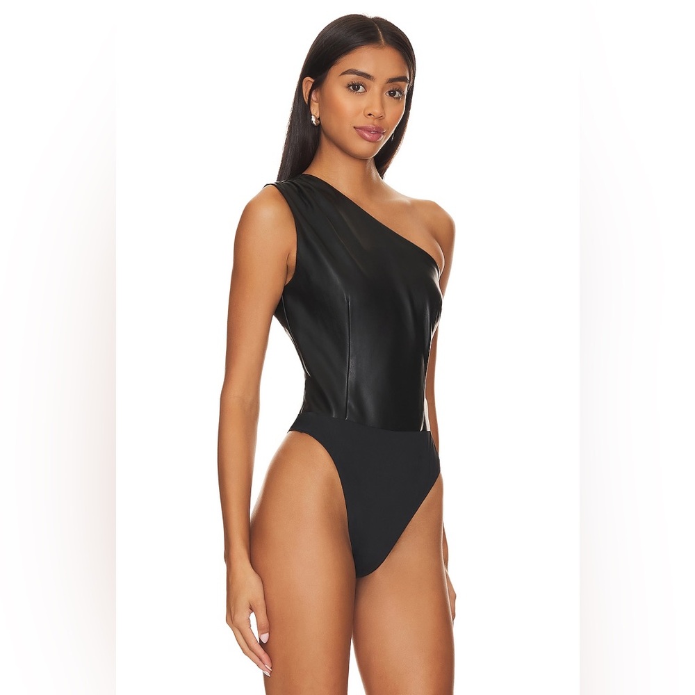 Karina Grimaldi Crisanta Bodysuit in‎ Black - Picture 7 of 17
